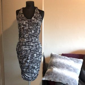 Athleta space dye racerback tee dress